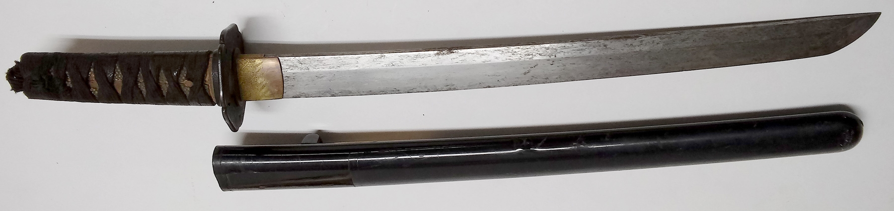 WORLD WAR TWO ERA JAPANESE WAKIZASHI