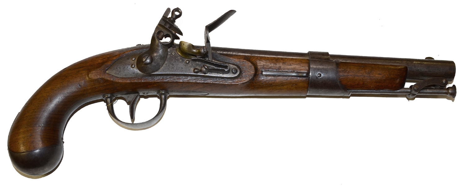 FLINTLOCK PISTOL – BELGIAN COPY OF M1836 PISTOL