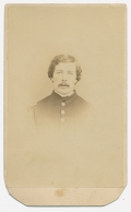 BUST VIEW OF ID'D 4TH NEW JERSEY OFFICER – HOWARD KING