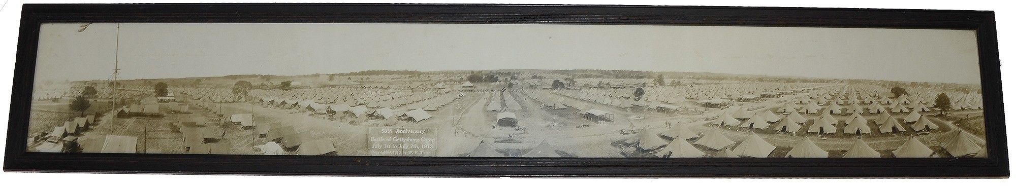 PANORAMA PHOTOGRAPH 50TH ANNIVERSARY BATTLE OF GETTYSBURG 1913