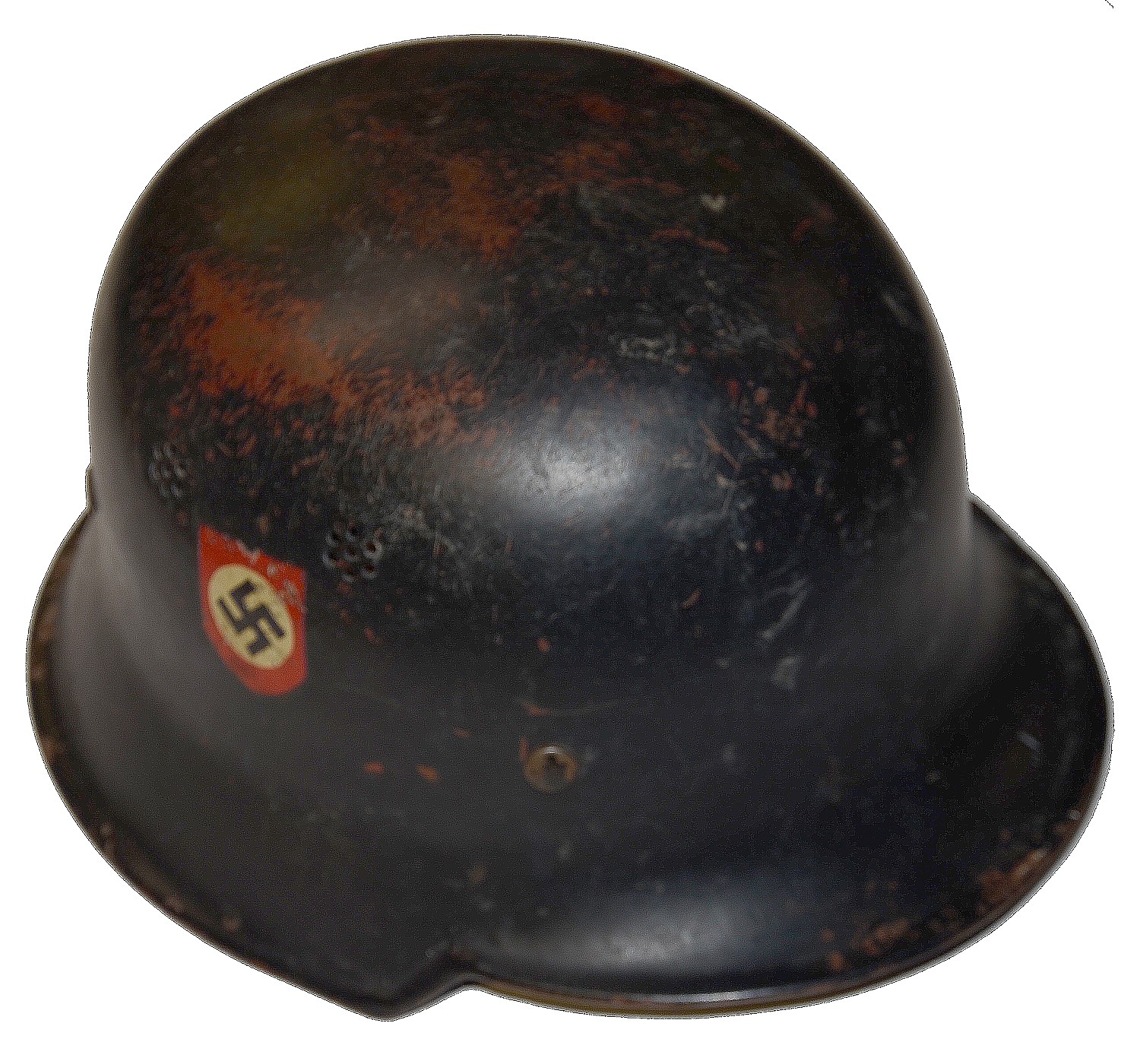 GERMAN WORLD WAR TWO LIGHTWEIGHT POLICE HELMET