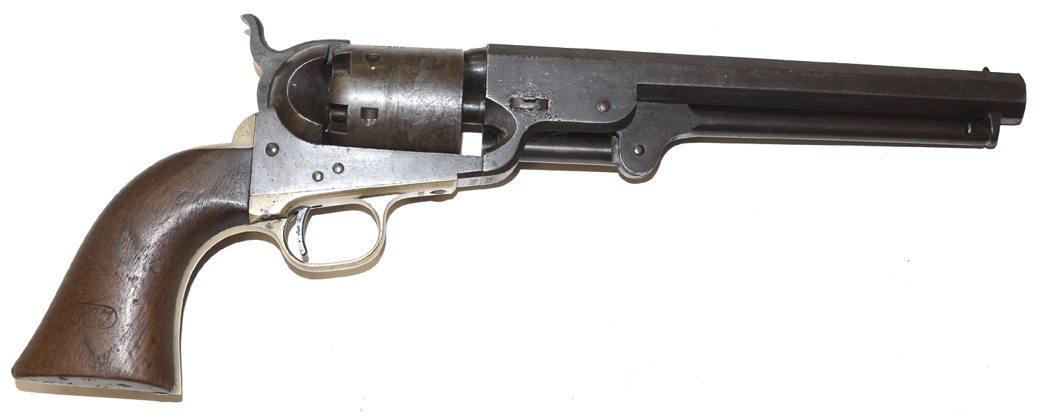 MARTIALLY MARKED MODEL 1851 COLT NAVY (THIRD MODEL)