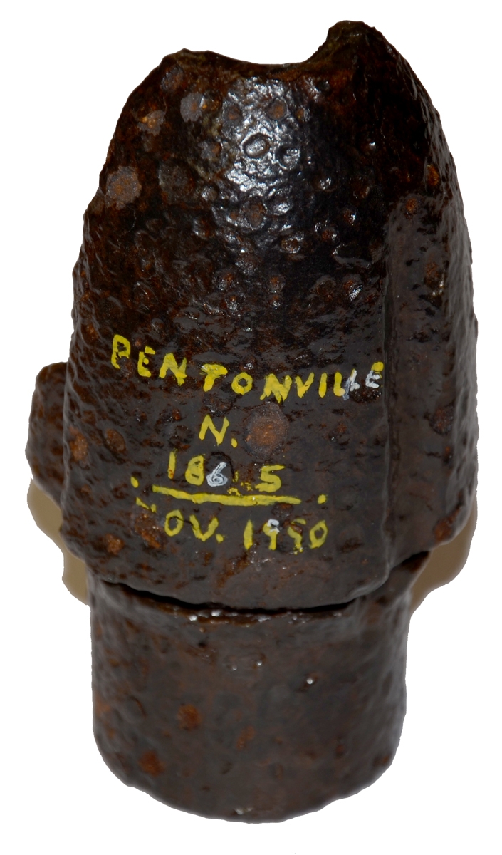 HOTCHKISS SHELL NOSE FRAGMENT FROM BENTONVILLE, NORTH CAROLINA
