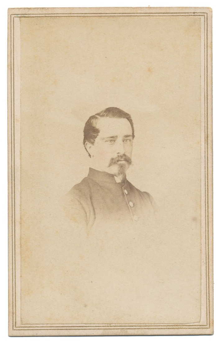 BUST IMAGE OF A NORRISTOWN, PA SOLDIER