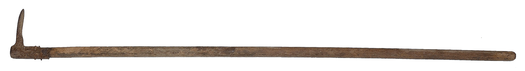 CIVIL WAR SOCKET BAYONET FROM ANTIETAM FASHIONED INTO GARDEN HOE 