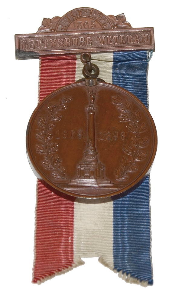 1893 NEW YORK GETTYSBURG VETERAN’S MEDAL