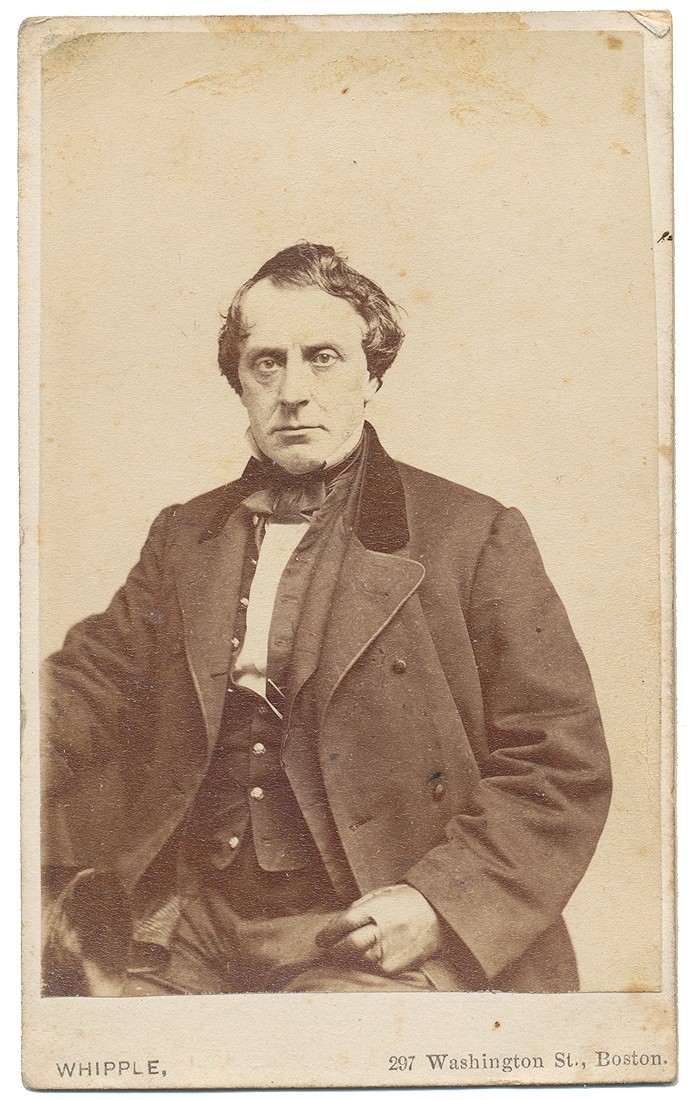 SEATED VIEW OF 2ND NEW HAMPSHIRE COLONEL GILMAN MARSTON