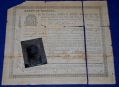 STATE OF GEORGIA MILITIA APPOINTMENT FOR LT. COL. DAVID KOLB LOVE WITH ACCOMPANYING PAIR OF TINTYPES