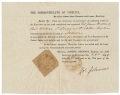 1852 PRESIDENTIAL ELECTION - VIRGINIA GUBERNATORIAL APPOINTMENT OF ELECTORS FOR THE COUNTY OF NELSON