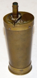 POCKET POWDER FLASK WITH PERCUSSION CAP MAGAZINE