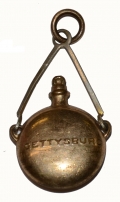 EARLY GETTYSBURG SOUVENIR CANTEEN