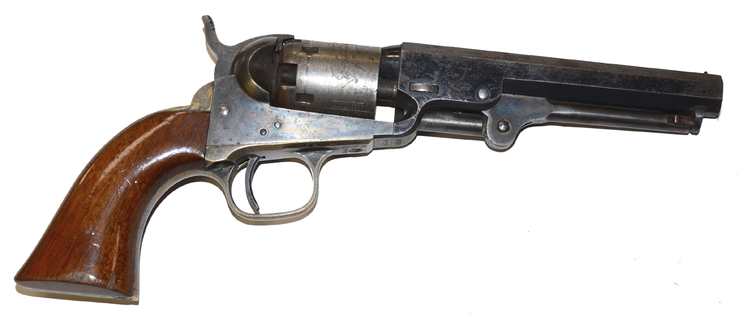 PRESENTATION COLT POCKET TO E.O. BLAKE, CO. G, 6th MASS. VOL. MILITIA, RICHARDSON LIGHT INFANTRY, HELPED HOLD FORT MONROE FOR THE UNION