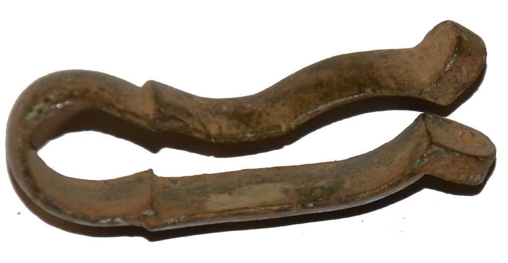 RARE CONFEDERATE COOK CARBINE BARREL BAND RECOVERED AT GETTYSBURG