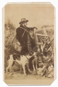 CDV OF THE 19TH CENTURY PRINT “THE ENGLISH GAMEKEEPER”