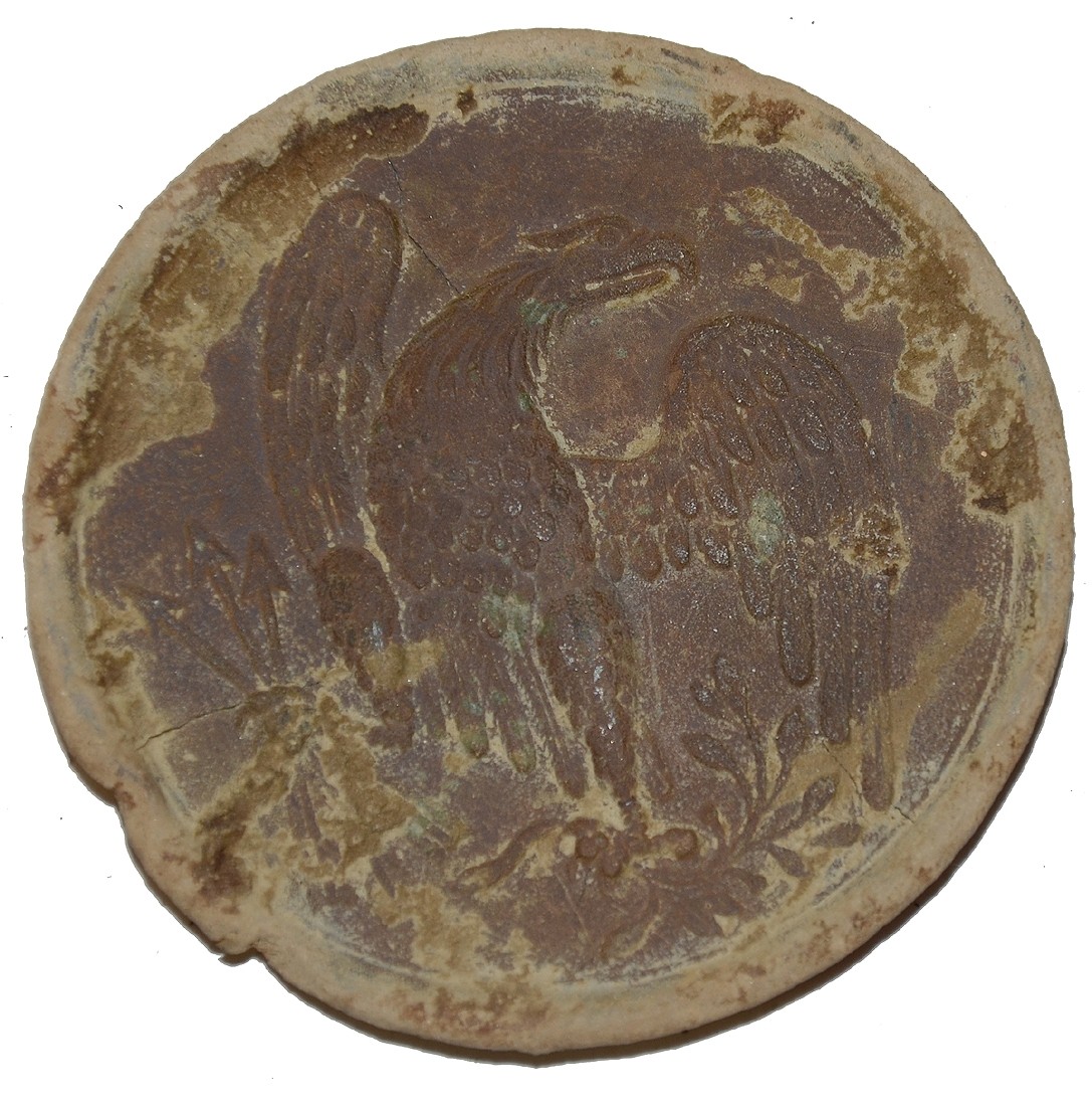 RELIC U.S. N.C.O. BREAST PLATE FROM TANEYTOWN, MD