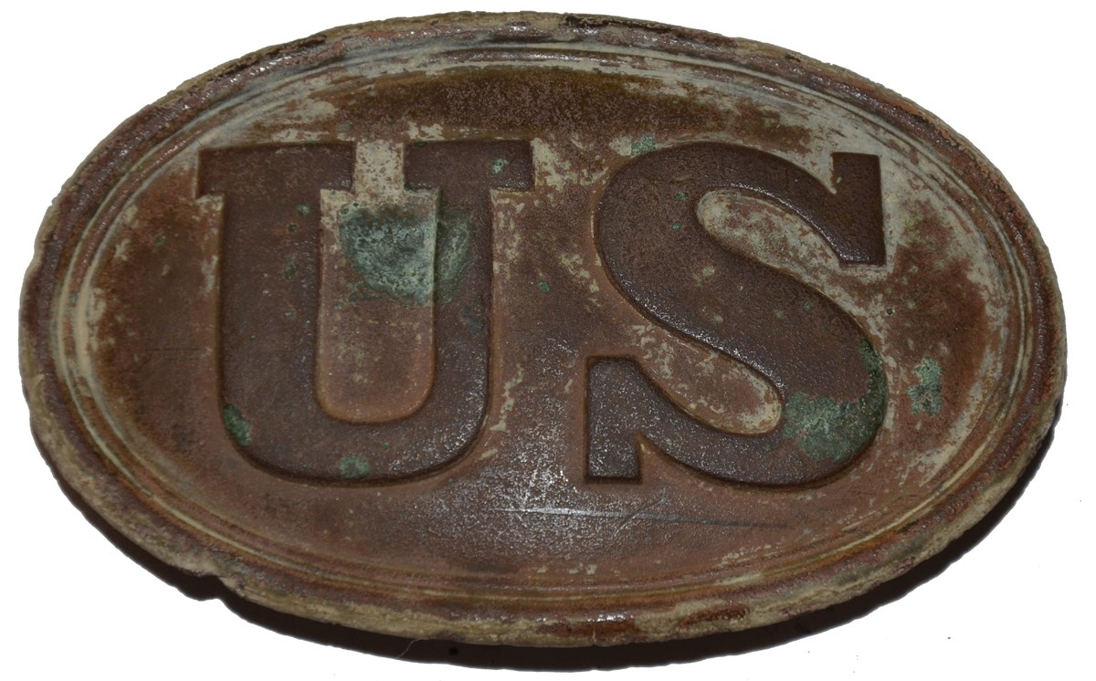 RELIC U.S. ENLISTEDMAN’S WAIST BELT PLATE FROM TANEYTOWN, MD