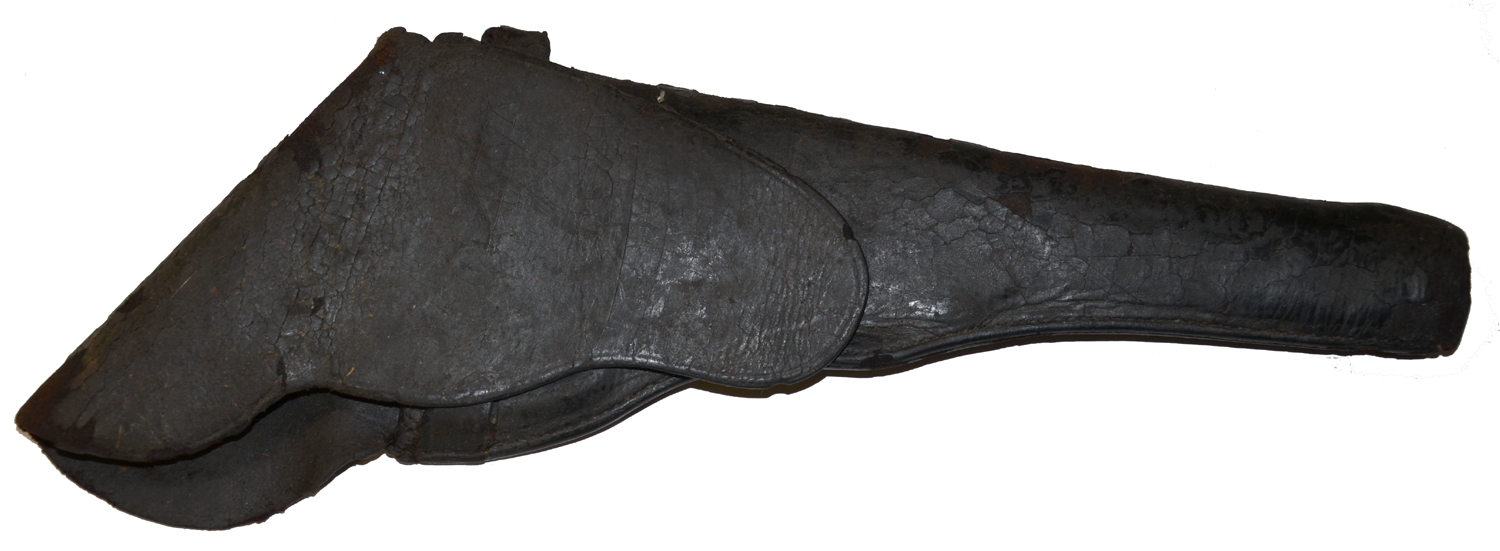 CONFEDERATE FLAP HOLSTER FOR REVOLVER FROM 4TH VIRGINIA CAVALRY