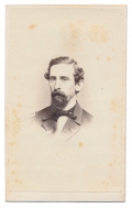 INK SIGNED CDV OF CHIEF ENGINEER JOHN T. McCUTCHEON  