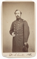 THREE QUARTER STANDING VIEW OF UNION MEDICAL INSPECTOR DR. JOHN L. LECONTE