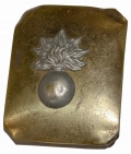 GRENADIER OR ORDNANCE SHOULDER BELT PLATE