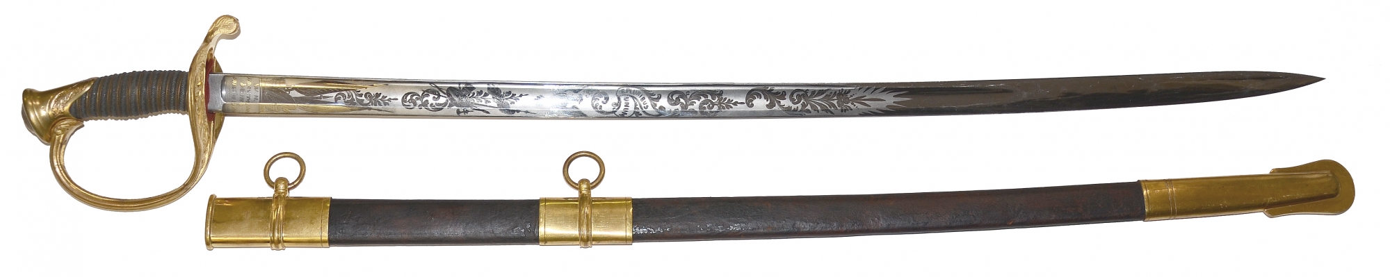 MINTY 1850 FOOT OFFICER’S SWORD BY HORSTMANN