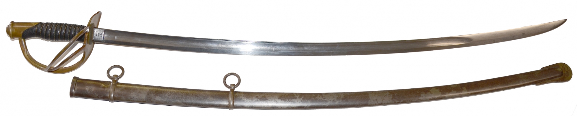 NICE 1862 DATED MANSFIELD AND LAMB U.S. CAVALRY SABER