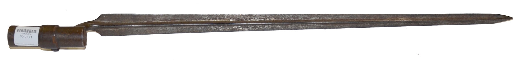 AUSTRIAN LORENZ IMPORT BAYONET FROM THE MOLLUS MUSEUM