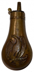 “EAGLE” POWDER FLASK FOR REVOLVERS