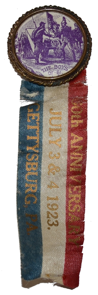 GETTYSBURG 1923 ANNIVERSARY RIBBON