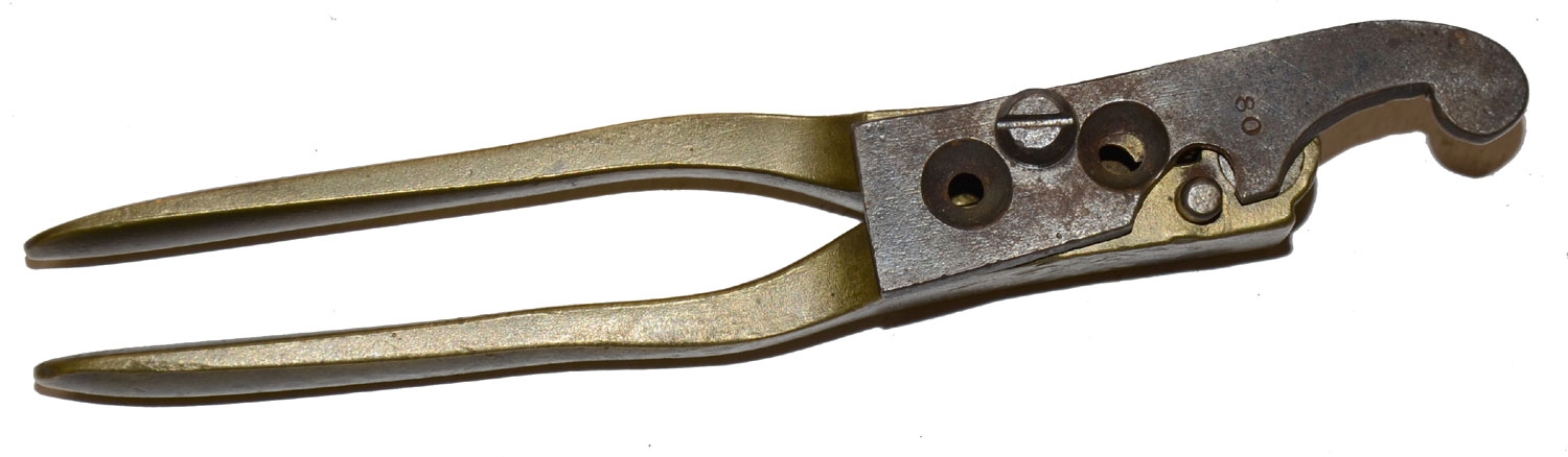 TRANTER REVOLVER BULLET MOLD FROM THE FIRST DAY’S BATTLEFIELD, EX- BOHON COLLECTION AND SHIELDS MUSEUM