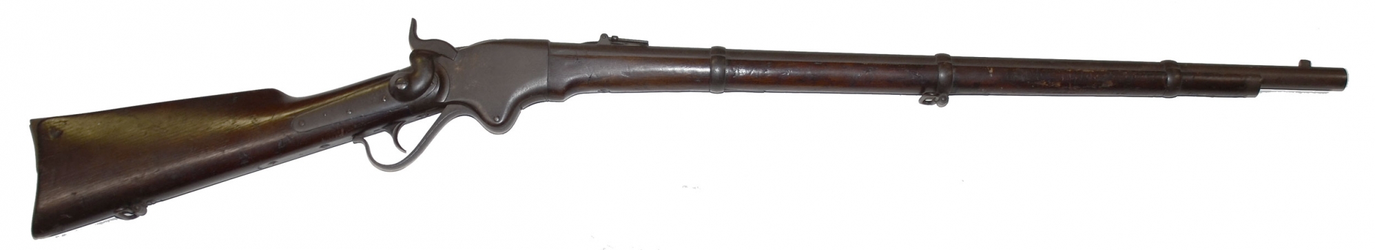 IDENTIFIED FIELD USED 9th MICHIGAN CAVALRY M1860 SPENCER ARMY RIFLE