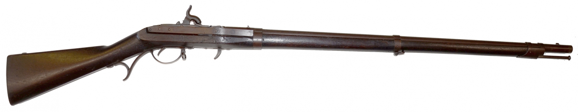 HARPER’S FERRY MODEL 1819 HALL RIFLE, DATED 1831 CONVERTED TO PERCUSSION