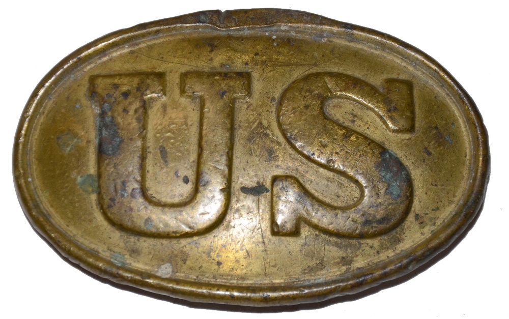PATTERN 1839 OVAL US DRAGOON BELT PLATE