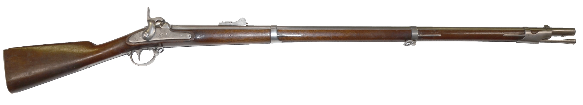 SPRINGFIELD M1842 U.S. RIFLED MUSKET DATED 1851 - STATE OF NEW  YORK CONTRACT