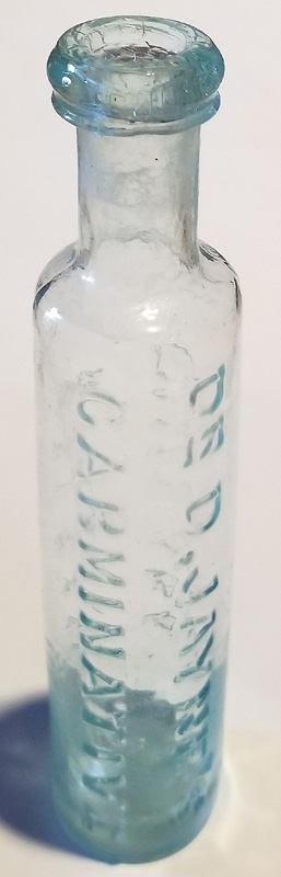 DR. D. JAYNE'S CARMINATIVE BALSAM BOTTLE 