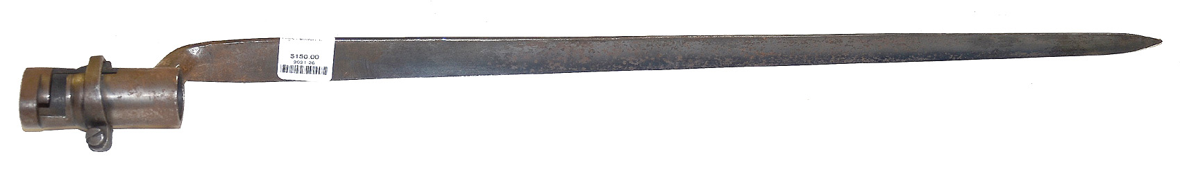 LARGE CALIBER FRENCH MODEL 1837 BAYONET