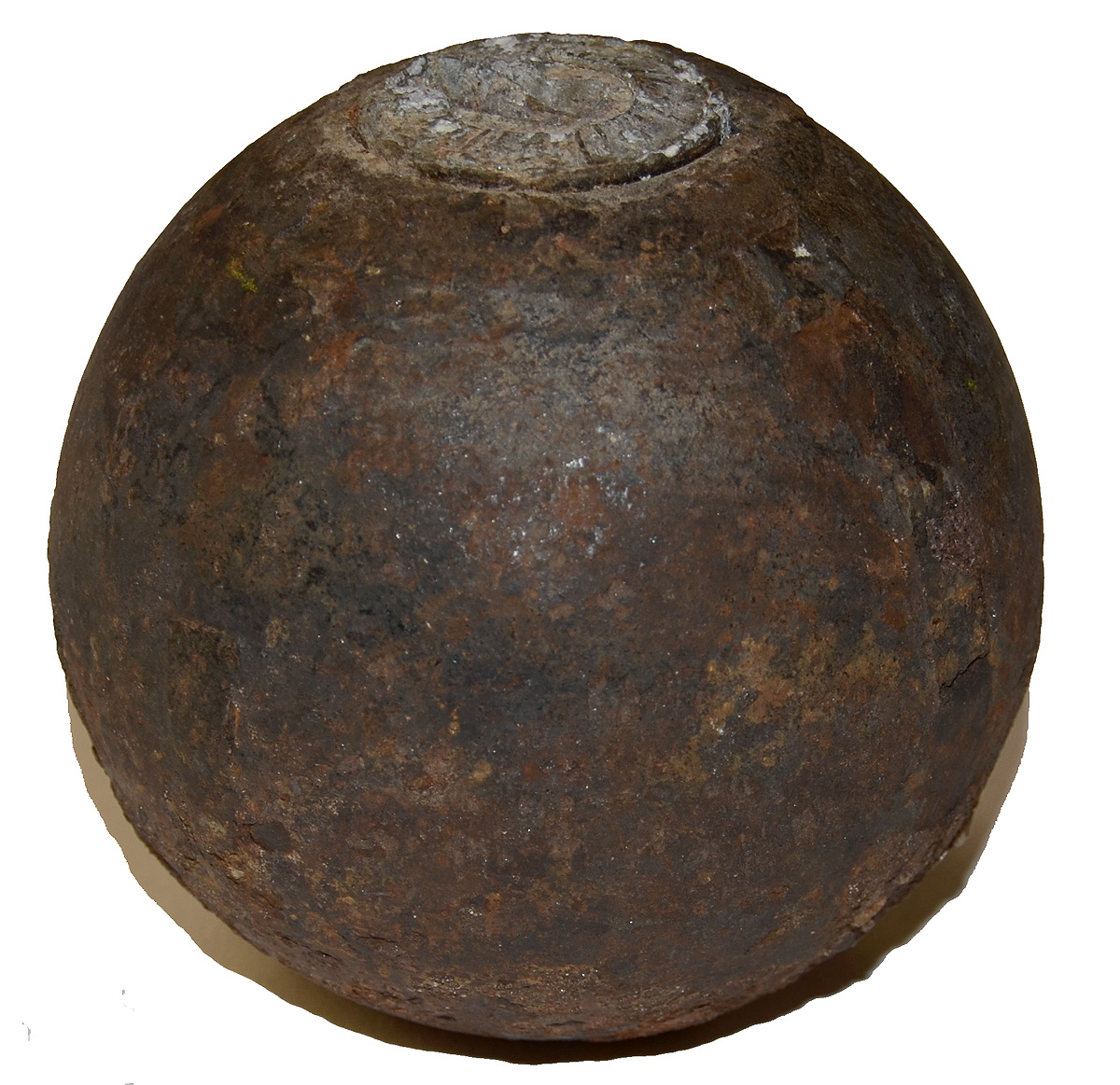 CONFEDERATE 12-POUNDER BORMAN CANNON BALL FROM SELMA
