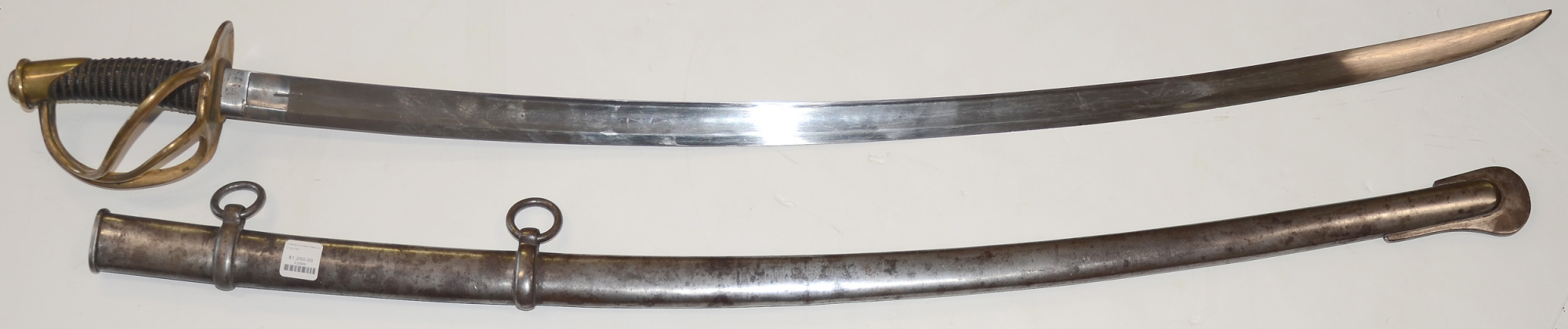 AMES MODEL 1840 CAVALRY SABER DATED 1849
