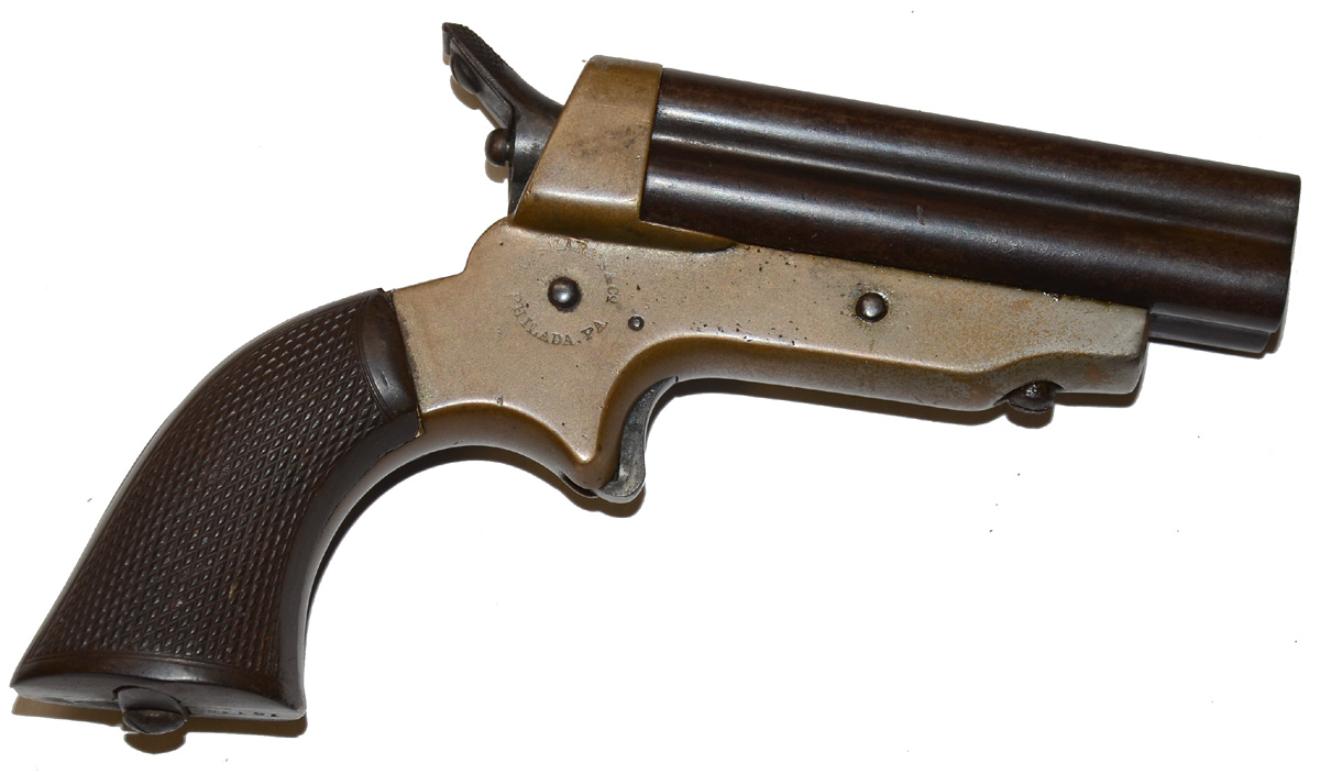 SHARPS FOUR-BARRELLED PEPPERBOX PISTOL