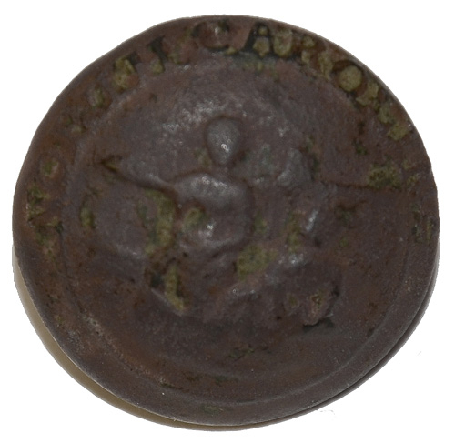 NORTH CAROLINA STATE JACKET BUTTON RECOVERED ON THE FIRST DAY’S BATTLEFIELD AT GETTYSBURG