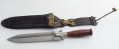 US ARMY MODEL 1880 HUNTING KNIFE AND SCABBARD