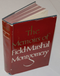 BOOK FROM THE LIBRARY OF WORLD WAR TWO 1ST INFANTRY DIVISION COMMANDER GENERAL CLARENCE R. HUEBNER - THE MEMOIRS OF FIELD-MARSHALL MONTGOMERY 