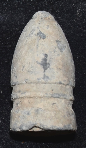 CS .58 CALIBER GARDNER PATENT MINIE BALL RECOVERED FROM CULP’S HILL GETTYSBURG