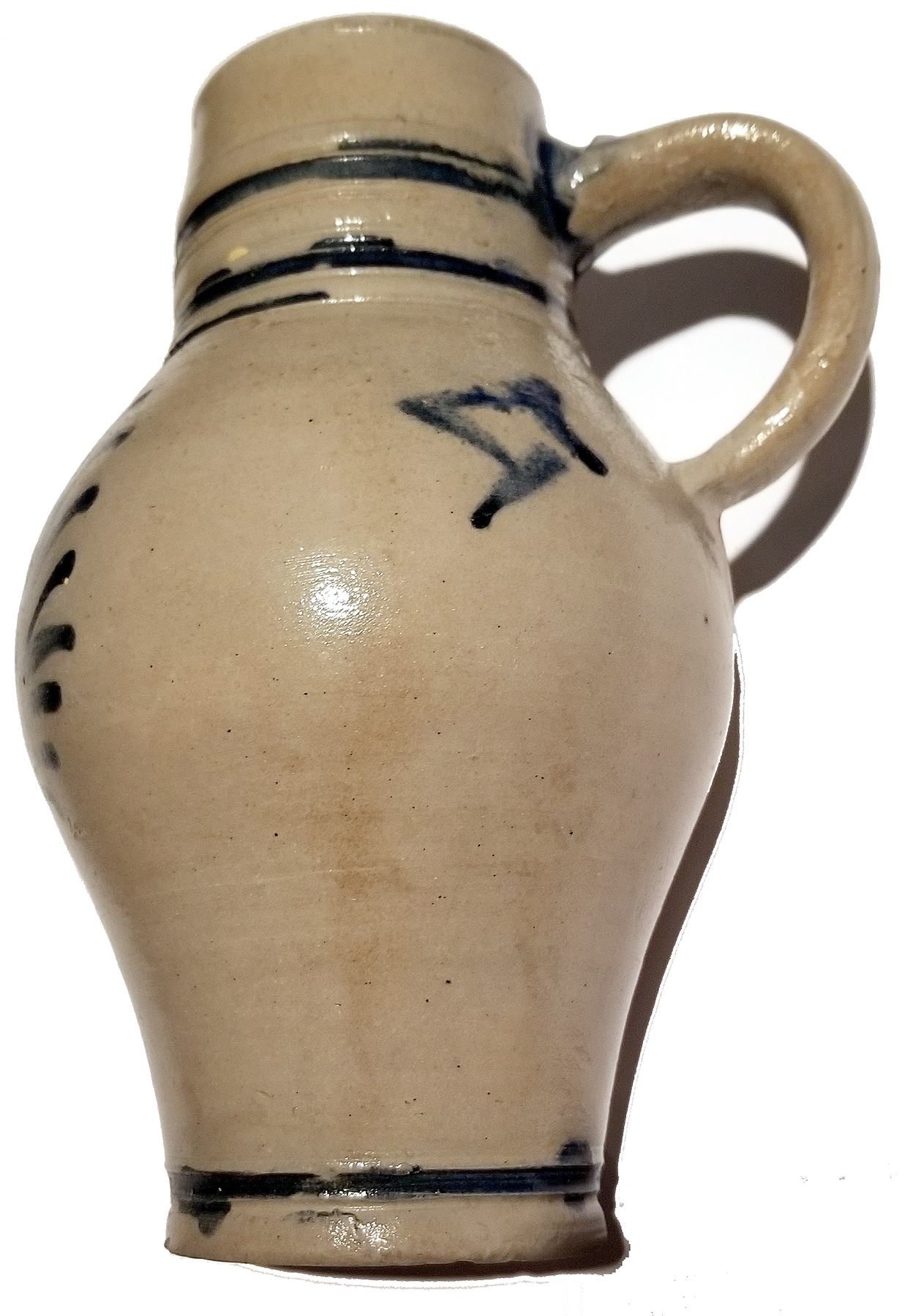 WESTERWALD POTTERY WINE JUG — Horse Soldier