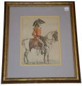 “A NOBLE GENERAL” CARICATURE PORTRAIT OF GENERAL CHARLES STANHOPE BY ROBERT DIGHTON JUNIOR 1804