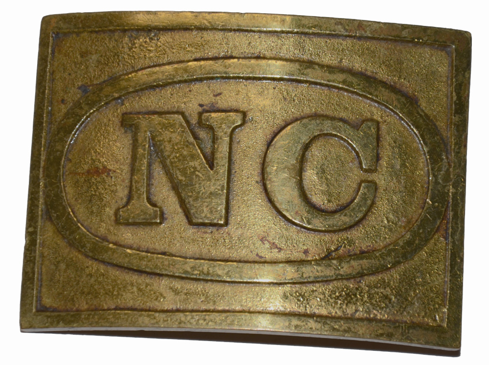 POSTWAR NORTH CAROLINA BELT PLATE