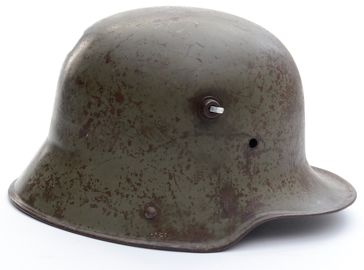 STRUCK WORLD WAR ONE MODEL 1916 GERMAN HELMET SHELL