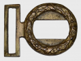 NICELY DETAILED WREATH FROM TWO-PIECE CS BELT PLATE