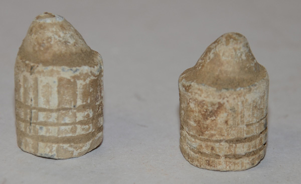 INTERESTING PAIR OF BULLETS FIRED FROM WHITNEY RIFLE – FREDERICKSBURG