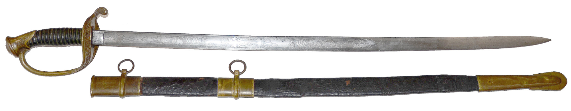 PRESENTATION SWORD TO WILLIAM CORLEW 29th MASSACHUSETTS, WITH THE IRISH BRIGADE IN THE PENINSULA CAMPAIGN